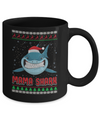 Mama Claus Shark Family Matching Christmas Ugly Sweater Mug Coffee Mug | Teecentury.com