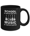 School Important Bass Guitar Player Is Importanter Gift Mug Coffee Mug | Teecentury.com