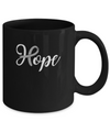 Brain Cancer Diabetes Awareness Gray Ribbon Hope Mug Coffee Mug | Teecentury.com