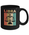 Vintage Libra Zodiac September October Birthday Gift Mug Coffee Mug | Teecentury.com