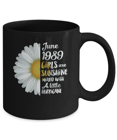 June Girls 1989 33th Birthday Gifts Mug Coffee Mug | Teecentury.com