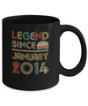 Legend Since January 2014 Vintage 8th Birthday Gifts Mug Coffee Mug | Teecentury.com