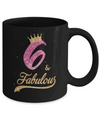 6Th And Fabulous Six Birthday Mug Coffee Mug | Teecentury.com
