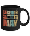 Classic Vintage Legends Are Born In May Birthday Mug Coffee Mug | Teecentury.com