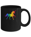Pride LGBT Unicorn Gift Rainbow LGBT Gay Lesb Mug Coffee Mug | Teecentury.com