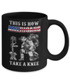 Veteran This Is How Americans Take A Kneel Mug Coffee Mug | Teecentury.com