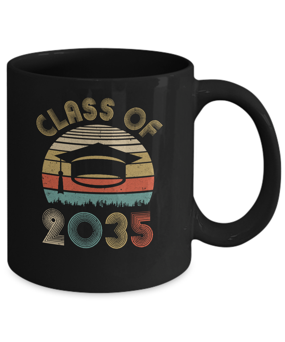 Class Of 2035 Grow With Me Graduation First Day Of School Mug Coffee Mug | Teecentury.com