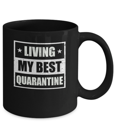 Best Quarantine Mom Ever Funny Social Distancing Mug Coffee Mug | Teecentury.com