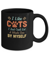 I Like Cats I Just Can't Eat A Whole One By Myself Mug Coffee Mug | Teecentury.com
