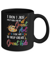 I Dont Just Help Kids Create Great Art Funny Teacher Mug Coffee Mug | Teecentury.com