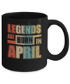 Classic Vintage Legends Are Born In April Birthday Mug Coffee Mug | Teecentury.com