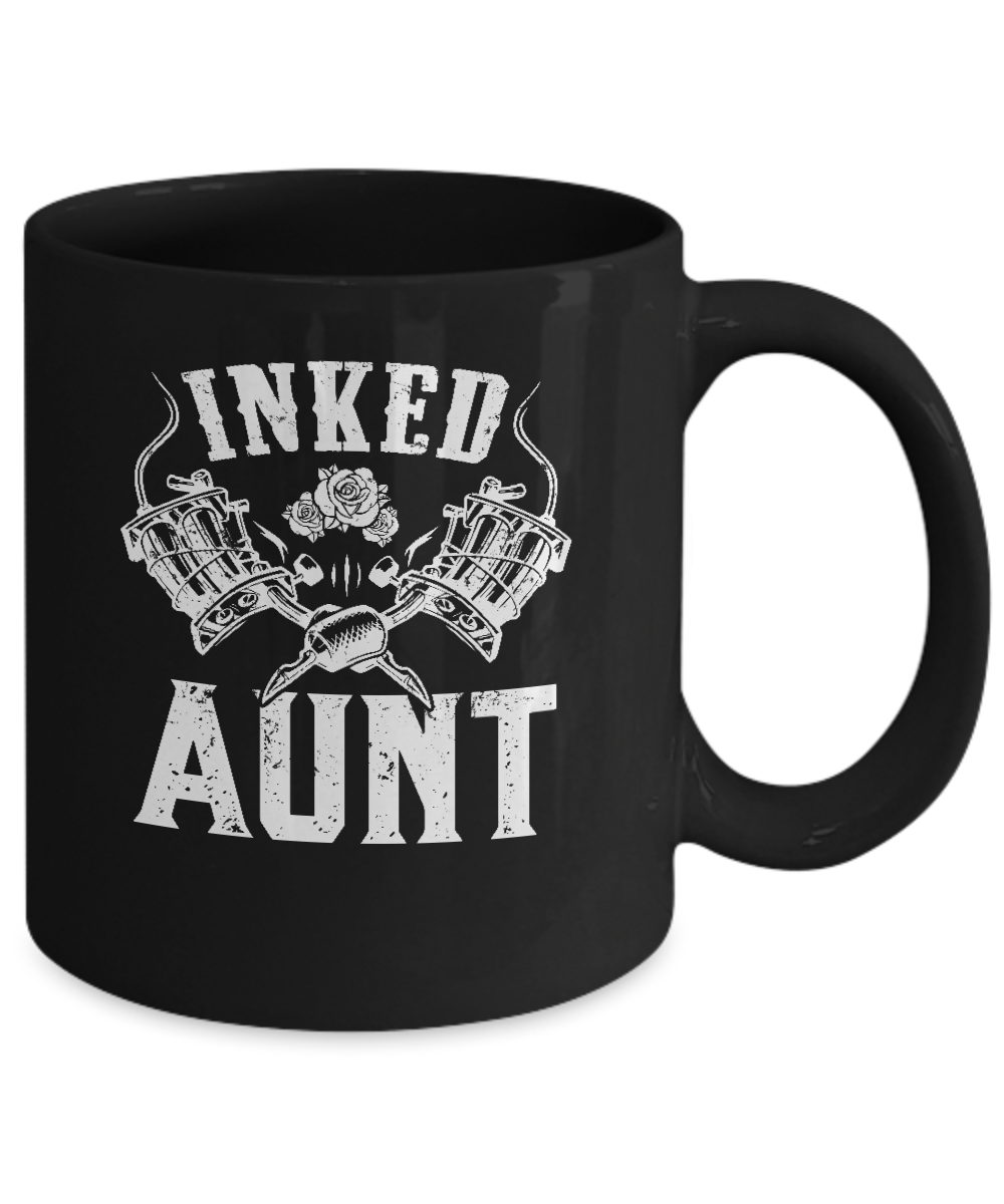 Inked Aunt Rose Tattooed Tattoos Mug Coffee Mug | Teecentury.com