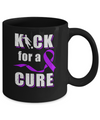 Kick For A Cure Soccer Alzheimers Pancreatic Lupus Awareness Mug Coffee Mug | Teecentury.com