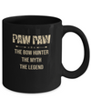 PawPaw The Bow Hunter The Myth The Legend Funny Hunting Mug Coffee Mug | Teecentury.com