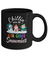 Chillin' With 6th Grade Snowmies Christmas Teacher Gifts Mug Coffee Mug | Teecentury.com