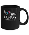 I Love Tiny Humans Nicu Nurse Nursing Mug Coffee Mug | Teecentury.com