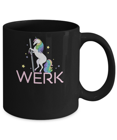 Werk Unicorn Funny Mug Coffee Mug | Teecentury.com