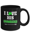 I Love His Shamrocks Funny Couple St Patricks Day Mug Coffee Mug | Teecentury.com