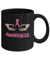 Breast Cancer Skeleton Hand Scary Halloween Mug Coffee Mug | Teecentury.com
