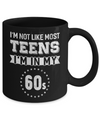 Vintage I'm Not Like Most Teens I'm In My 60s Birthday Mug Coffee Mug | Teecentury.com