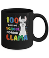 100 Days Of School No Probllama Llama 100Th Day Mug Coffee Mug | Teecentury.com