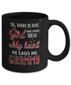 This Girl Who Kinda Stole My Heart He Calls Me Grammy Mug Coffee Mug | Teecentury.com