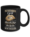 November Girl Knows More Than She Says Birthday Gift Mug Coffee Mug | Teecentury.com