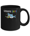 Grandma Shark Support Autism Awareness For Grandchild Mug Coffee Mug | Teecentury.com