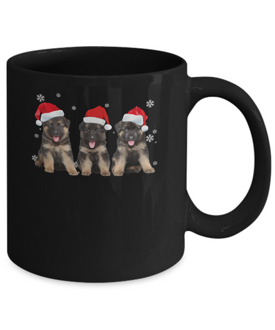 Funny German Shepherd Puppies Christmas Dog Gift Mug Coffee Mug | Teecentury.com