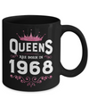 Queens Are Born In 1968 Birthday Gift Coffee Mug | Teecentury.com