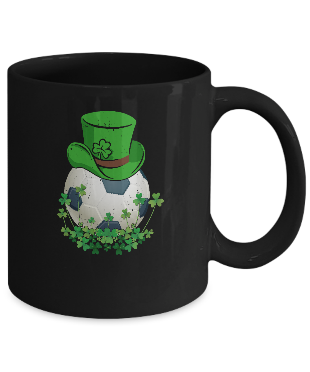 Shamrock Soccer Leprechaun St Patricks Day Mug Coffee Mug | Teecentury.com