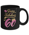 Sassy And Fabulous At 60th 1962 Birthday Gift Mug Coffee Mug | Teecentury.com