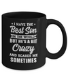 I Have The Best Son In The World Dad Fathers Day Mug Coffee Mug | Teecentury.com
