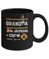 Grandma Birthday Crew Construction Birthday Party Mug Coffee Mug | Teecentury.com