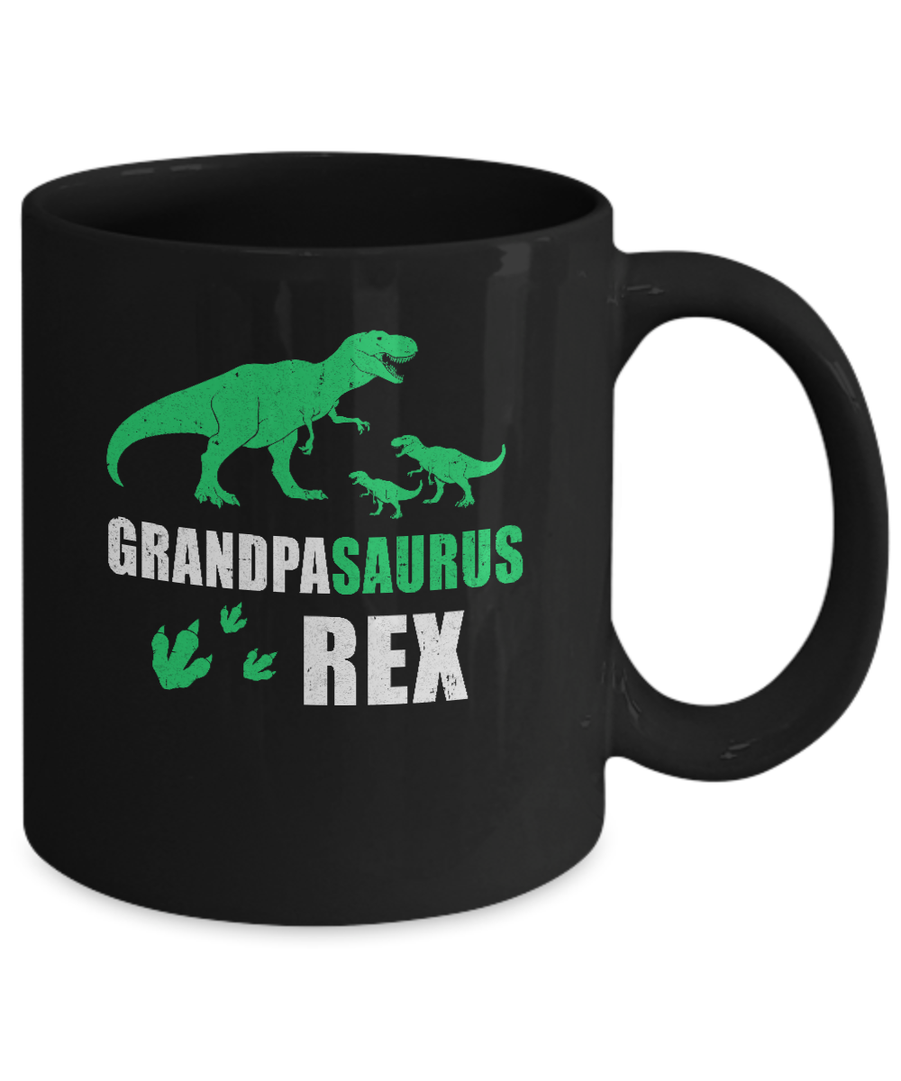 Grandpasaurus Grandpa Saurus Dinosaur T-Rex Mug Coffee Mug | Teecentury.com