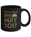 Awesome Since May 2017 Vintage 5th Birthday Gifts Mug Coffee Mug | Teecentury.com