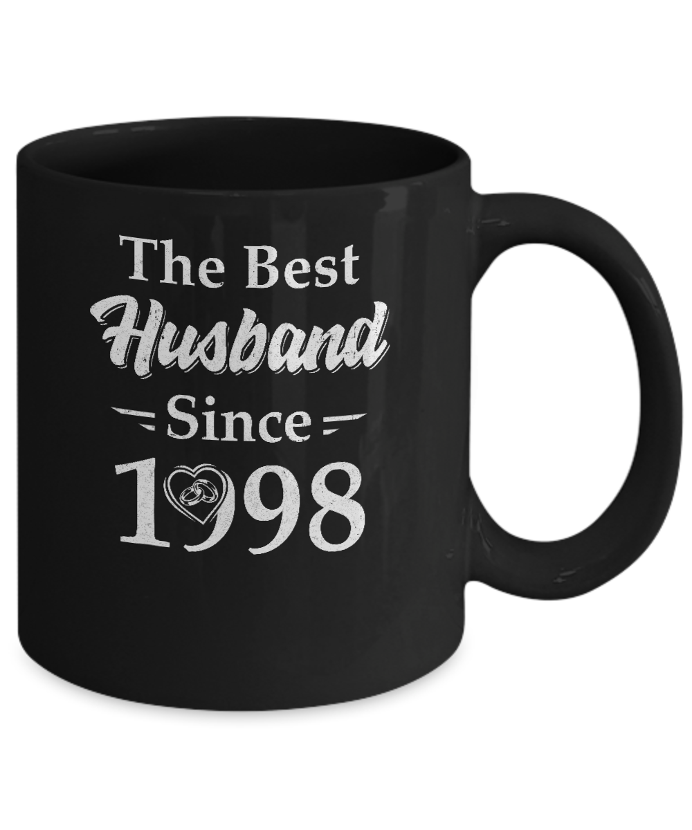 24th Married Together Anniversary Since 1998 Husband Wife Mug Coffee Mug | Teecentury.com