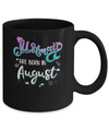 Mermaids Are Born In August Birthday Girl Gift Mug Coffee Mug | Teecentury.com