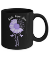 Faith Hope Love Periwinkle Stomach Cancer Awareness Mug Coffee Mug | Teecentury.com