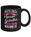 World's Most Awesome Godmother Mothers Day Gift Mug Coffee Mug | Teecentury.com