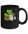 Shih Tzu St Patrick's Day Irish Dog Lover Funny Gifts Mug Coffee Mug | Teecentury.com