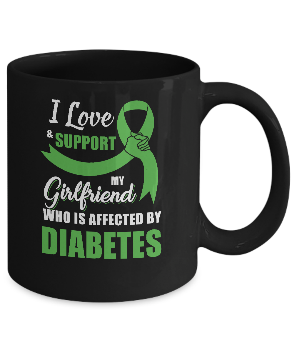 Lymphoma Awareness Support Green Girlfriend Boyfriend Mug Coffee Mug | Teecentury.com
