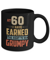 Vintage The Right To Be Grumpy 60th 1962 Birthday Gift Mug Coffee Mug | Teecentury.com