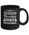 My Greatest Blessings Call Me Grandma Mug Coffee Mug | Teecentury.com