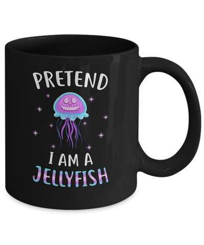 Pretend I'm A Jellyfish Costume Happy Halloween Party Mug Coffee Mug | Teecentury.com