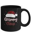 Santa Grammy Claus Red Plaid Family Pajamas Christmas Gift Mug Coffee Mug | Teecentury.com
