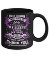 I'm A Woman Was Born In July With My Heart Birthday Mug Coffee Mug | Teecentury.com