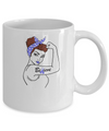 Support Stomach Cancer Awareness Warrior Believe Mug Coffee Mug | Teecentury.com