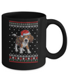 Beagle Christmas Ugly Sweater Lights Dog Xmas Gift Mug Coffee Mug | Teecentury.com
