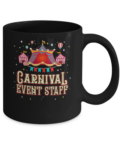 Carnival Event Staff Circus Party Carnival Distressed Mug Coffee Mug | Teecentury.com